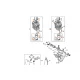 STIHL  Cylinder z tłokiem Ø 40 mm 4180 020 1205